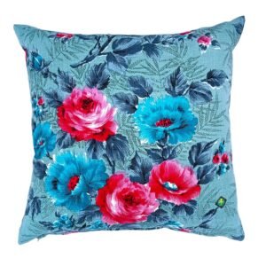 "Flora Pale" upcycled sustainable cushion