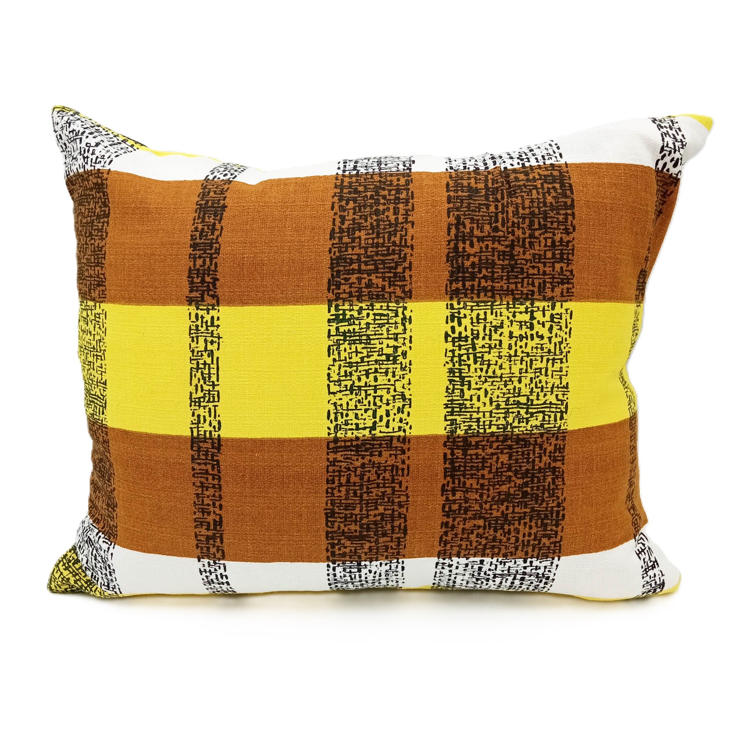 All The Leaves Are Brown cushion (back)
